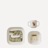 OYOY scandinavisch design kinder servies. tijdloos en stijlvol. prachtig op tafel en kids zijn dol op de afbeeldingen
