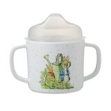 Peter Rabbit kinder servies, Pieter konijn. klassiek en tijdloze kinderbeker. tuitbeker voor kids. baby peuter kleuter cadeau of leuk kraamcadeautje. kitchen en kids.